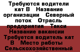 Требуются водители кат В › Название организации ­ Северный поток › Отрасль предприятия ­ Такси › Название вакансии ­ Требуется водитель кат В › Место работы ­ Сельскохозяйственный проезд 7 › Подчинение ­ работодатель › Процент ­ 50 › Возраст от ­ 24 - Кировская обл., Киров г. Работа » Вакансии   . Кировская обл.,Киров г.